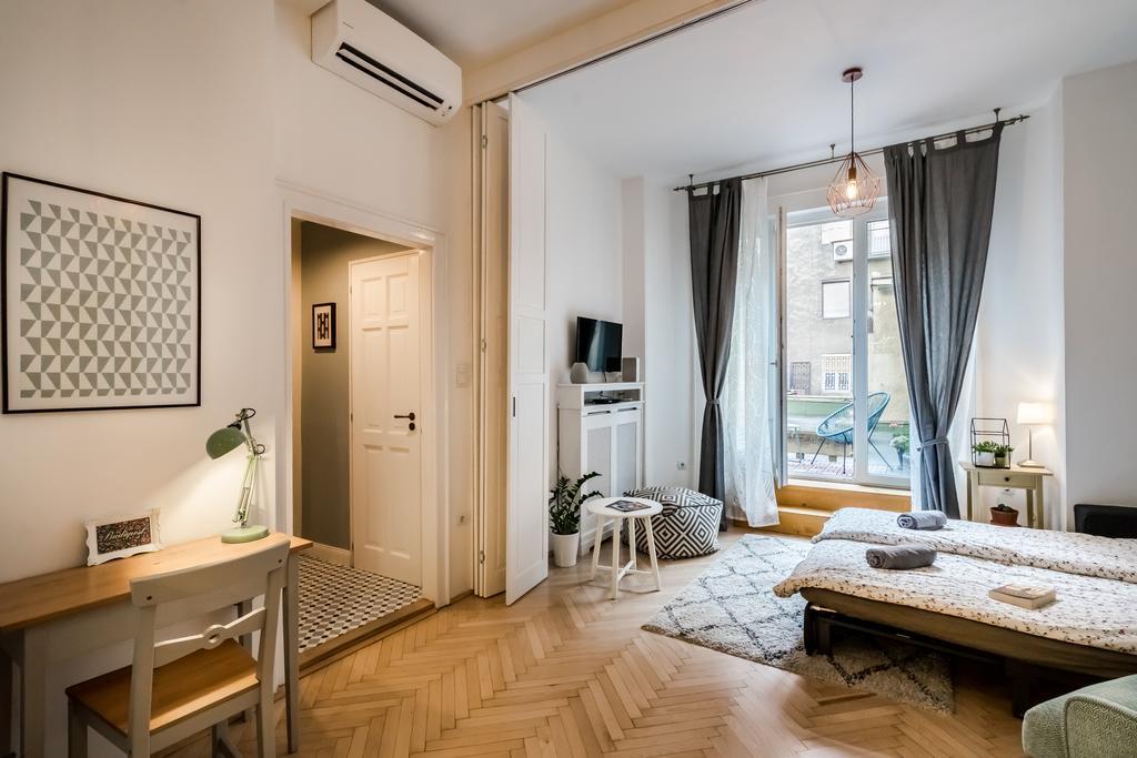 Bpr Charming Design Apartment With Balcony, A/C 부다페스트 외부 사진